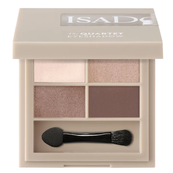 IsaDora The Eyeshadow Quartet 04 Cappuccino 3,5 g IsaDora