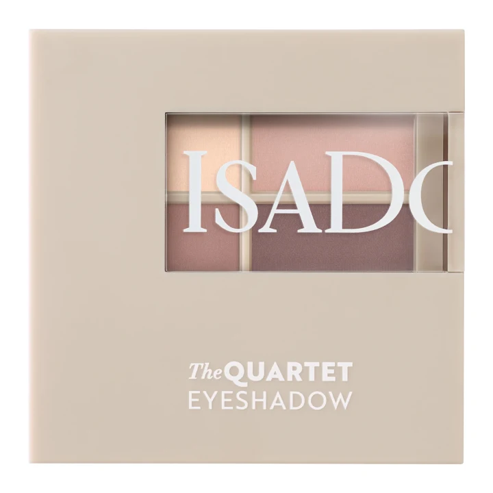 IsaDora The Eyeshadow Quartet 01 Muddy Nudes 3,5 g IsaDora