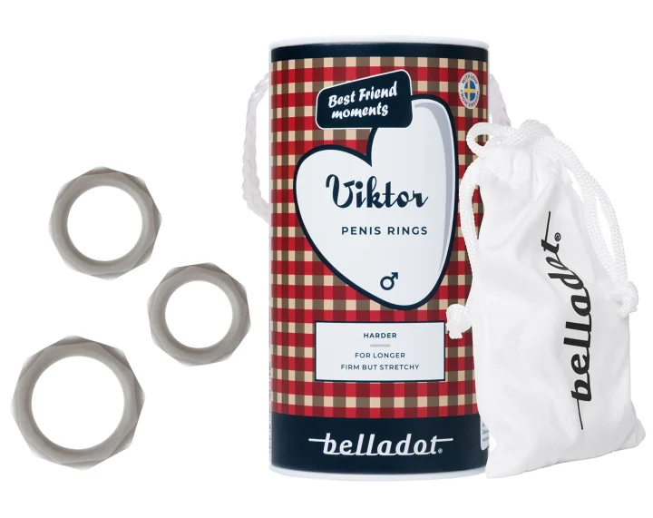 Belladot Viktor Penisringar 3-pack Belladot