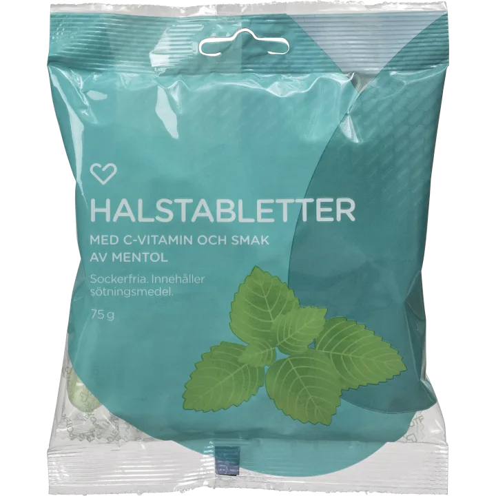Hjärtats Halstabletter Menthol Hjärtats