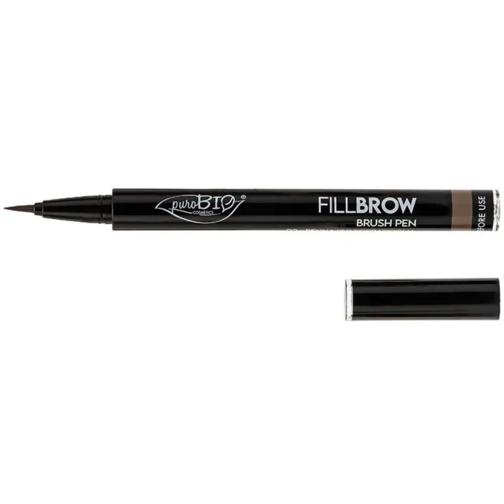 PuroBIO Eyebrow Fillbrow Brush Pen 0,7 ml Soft Brown 02 PuroBIO