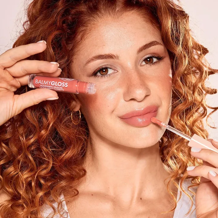 PuroBIO Lipgloss Balmygloss 4 ml 01 Peach Nude PuroBIO