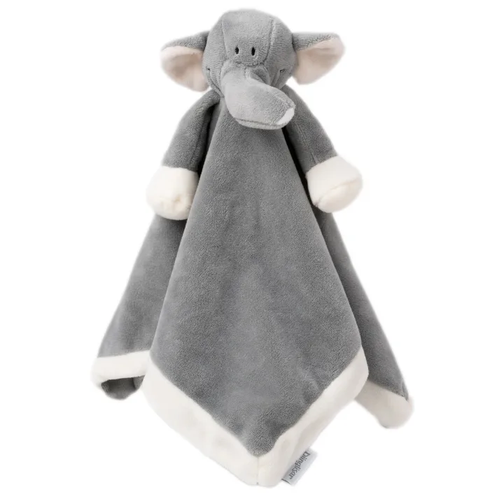 Teddykompaniet Diinglisar Snuttefilt Elefant Grå Teddykompaniet
