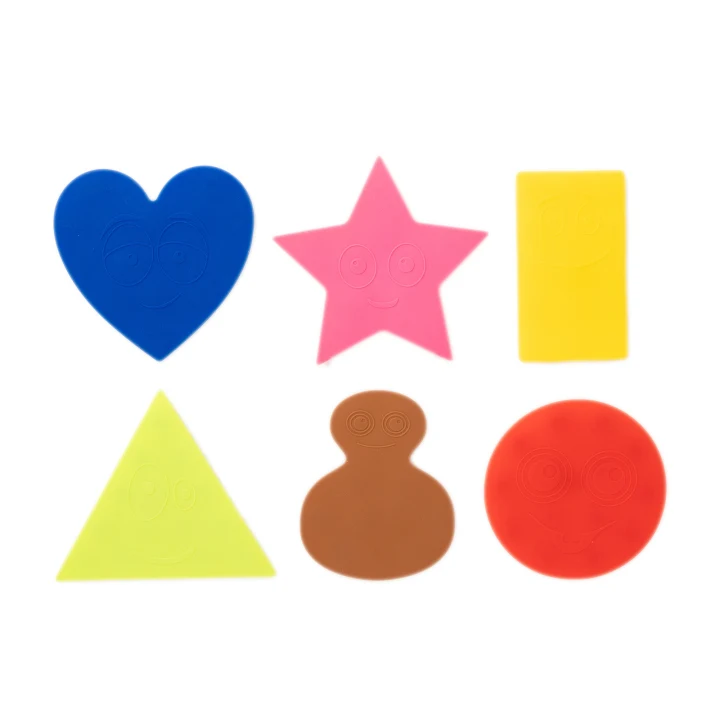 Teddykompaniet Babblarna Badmatta Silikon 6 delar Teddykompaniet