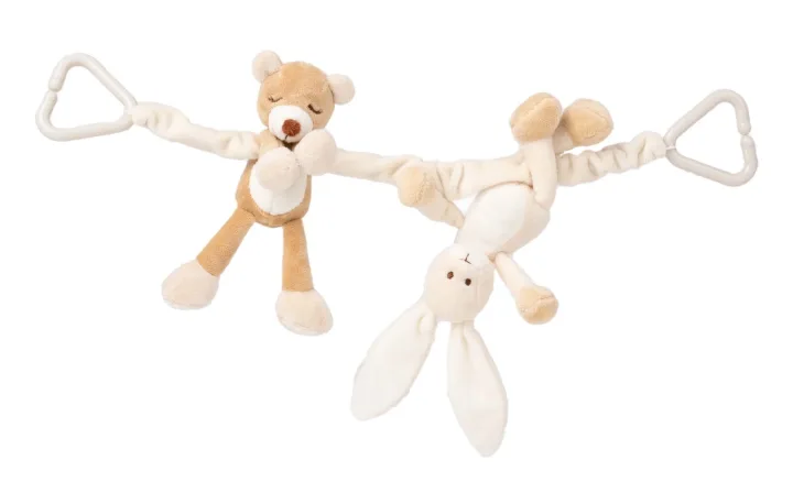 Teddykompaniet Diinglisar Vagnhänge Nalle & Kanin Teddykompaniet