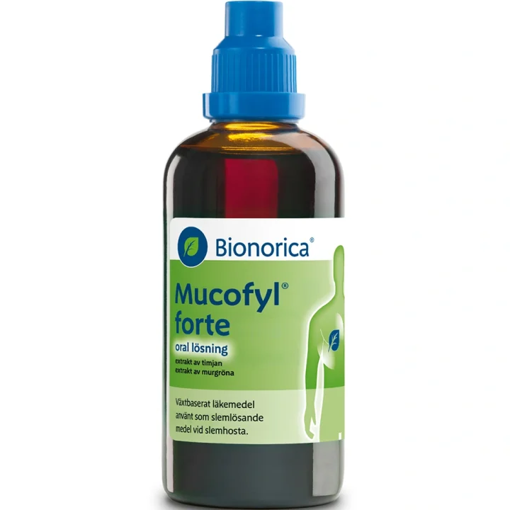 Mucofyl Forte Oral Lösning 100 ml mucofyl, Bionorica