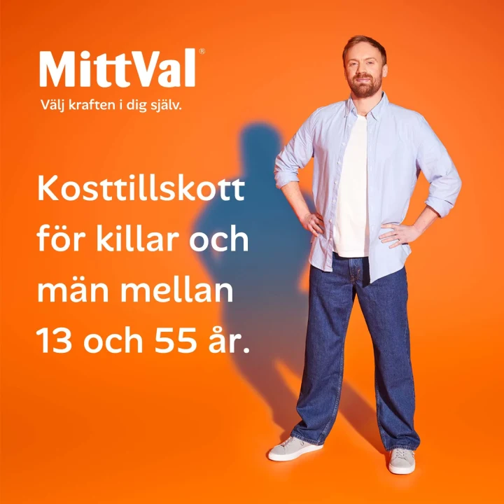 MittVal Man Tablett 100 st MittVal