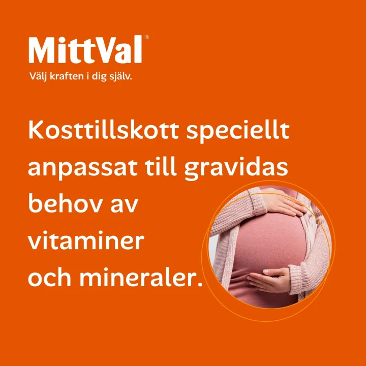 MittVal Gravid Tablett 100 st MittVal