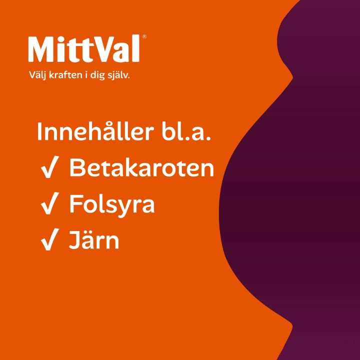 MittVal Gravid Tablett 100 st MittVal