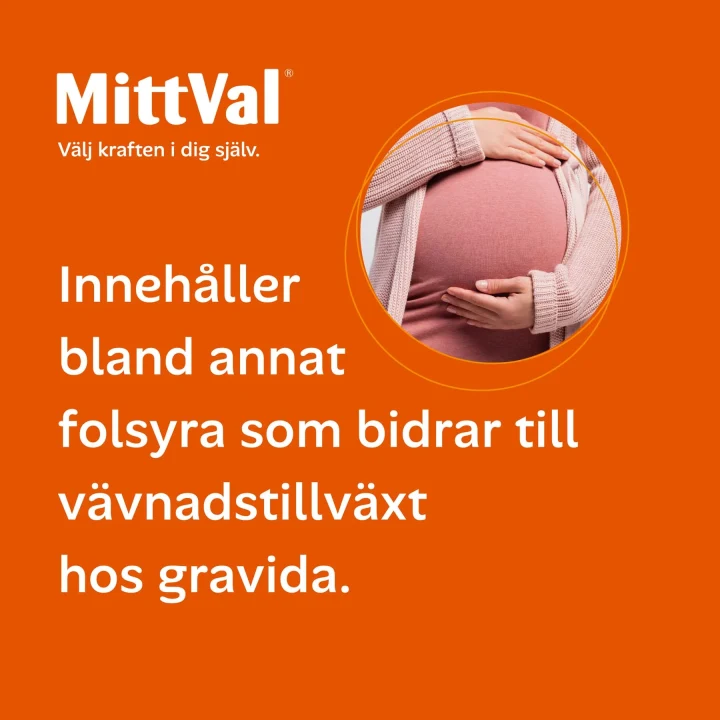 MittVal Gravid Tablett 100 st MittVal