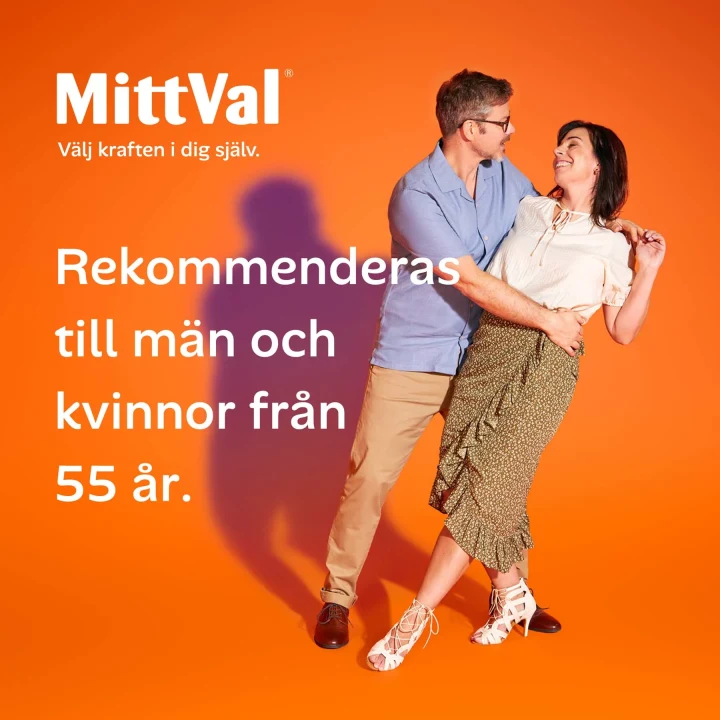 MittVal 55+ Tablett 100 st MittVal
