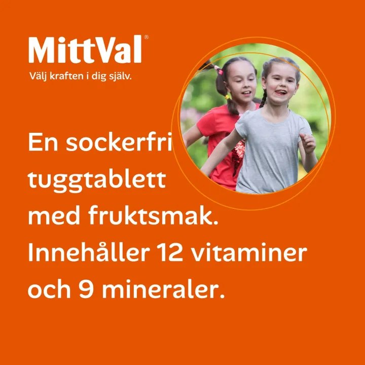 MittVal Barn Tuggtabletter 100 st MittVal