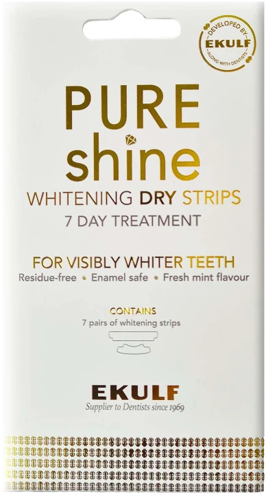 Ekulf Shine Whitening Dry Strips 7 st Ekulf