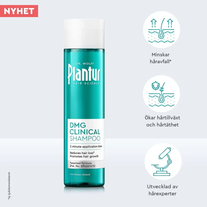 Plantur Dmg Clinical Schampo 250 ml Plantur 39