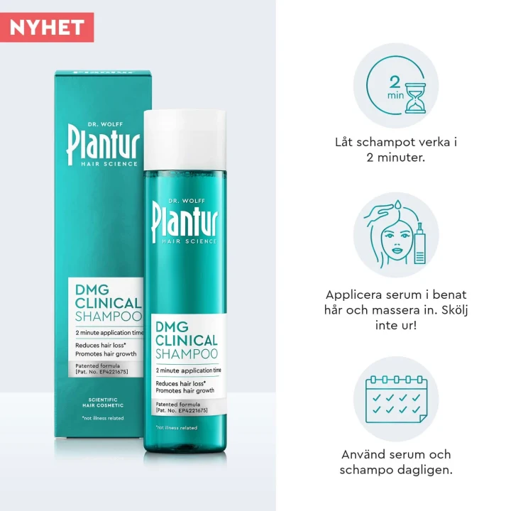 Plantur Dmg Clinical Schampo 250 ml Plantur 39