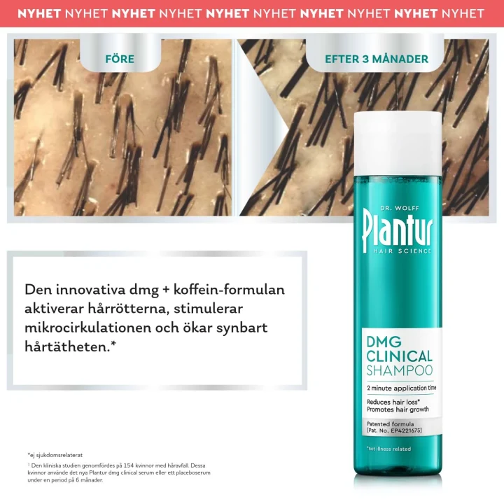 Plantur Dmg Clinical Schampo 250 ml Plantur 39