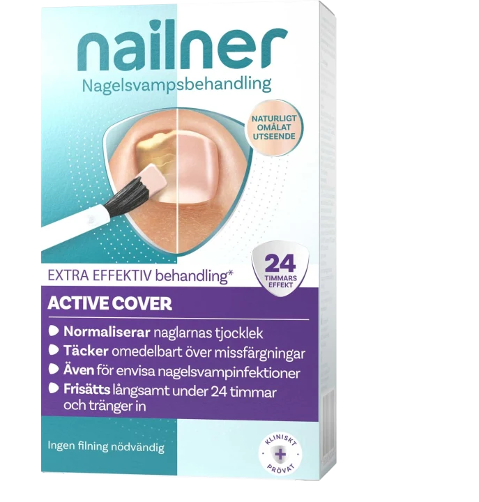 Nailner Active Cover Nagelsvampbehandling 30 ml Nailner