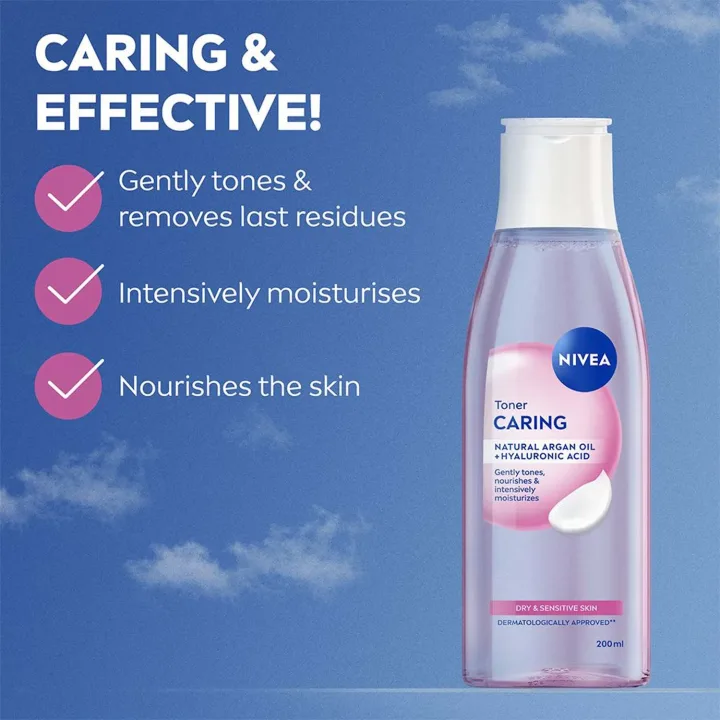 Nivea Toner Caring 200 ml Nivea