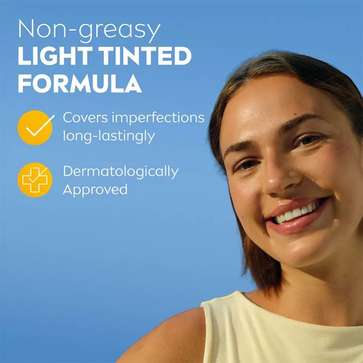 Nivea Sun UV Face Ultra Light Daily Fluid SPF 50+, 40 ml Light Nivea