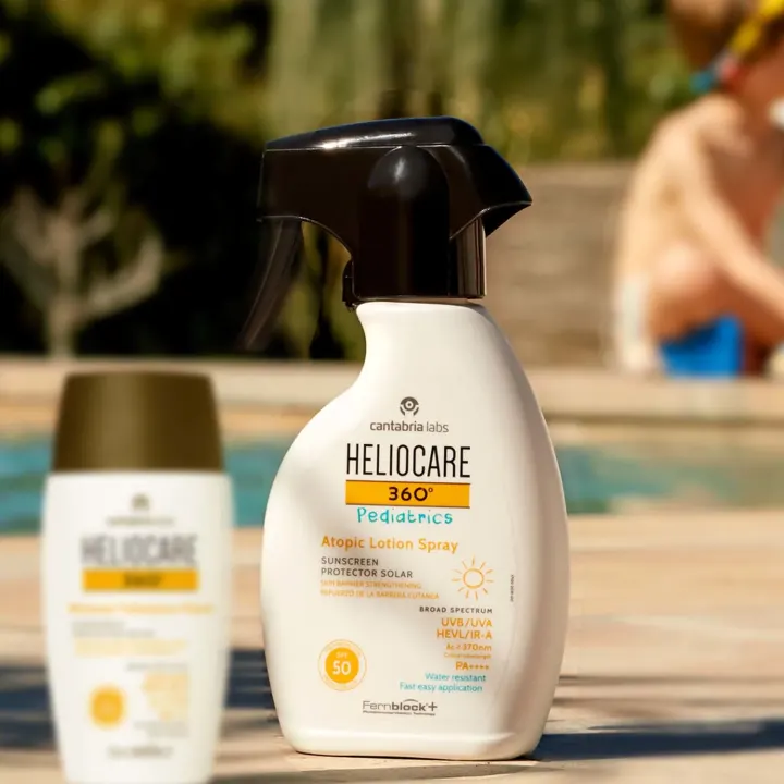 Heliocare Pediatrics Atopic Lotion Spray SPF 50, 250 ml Heliocare