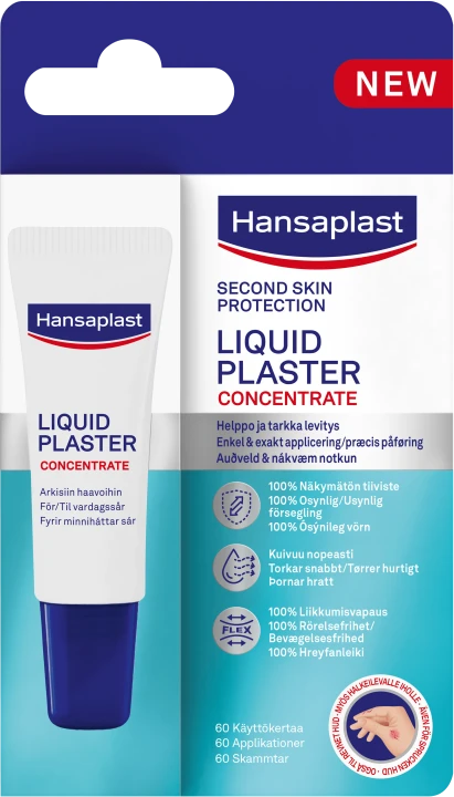 Hansaplast Second Skin Protection Liquid Plaster Concentrate 10 ml Hansaplast