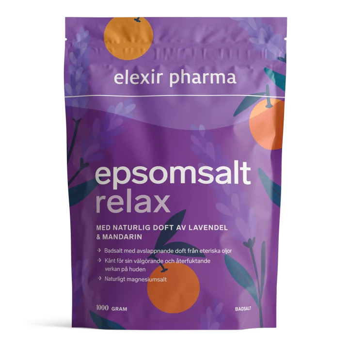 Elexir Pharma Epsomsalt Relax 1 kg Elexir Pharma