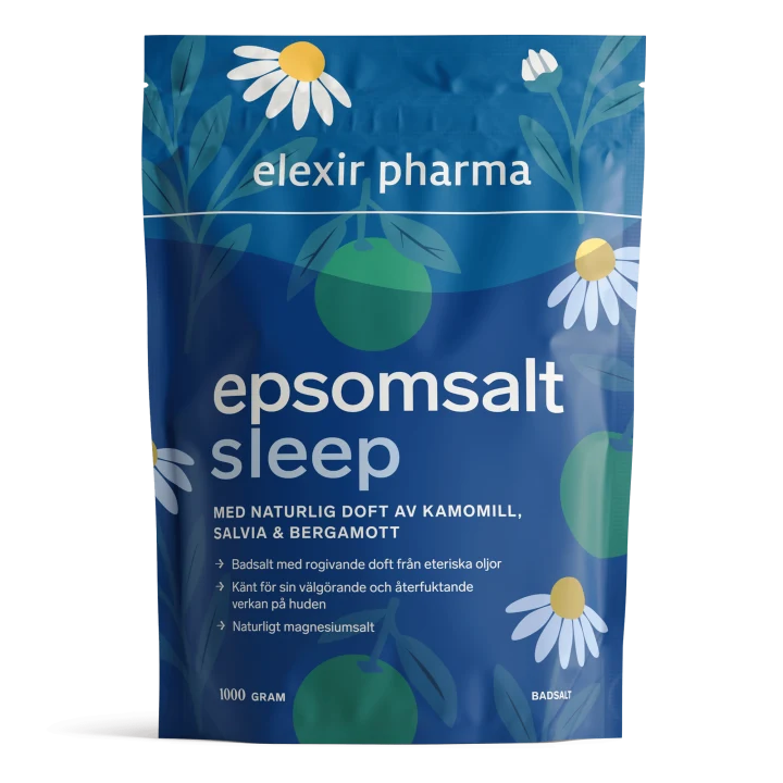 Elexir Pharma Epsomsalt Sleep 1 kg Elexir Pharma