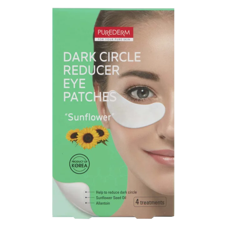 Purederm Dark Circle Reducer Eye Patches Sunflower 8 st Purederm