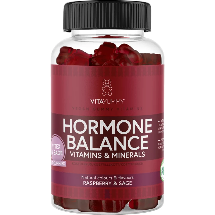 VitaYummy Hormone Balance Raspberry & Sage 60 st VitaYummy