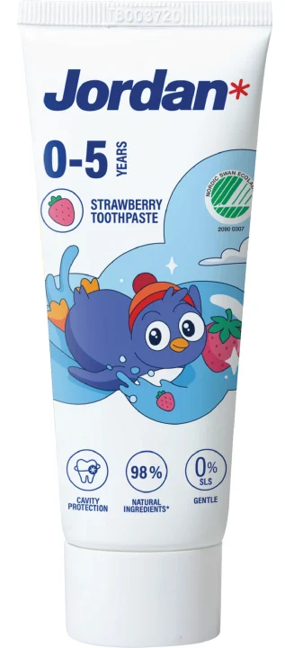 Jordan Kids Tandkräm 0-5 år 50 ml Jordan