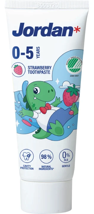 Jordan Kids Tandkräm 0-5 år 50 ml Jordan