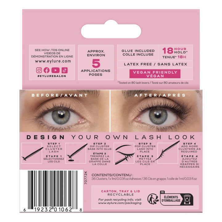Eylure Clusters Fluffy 1 par Eylure