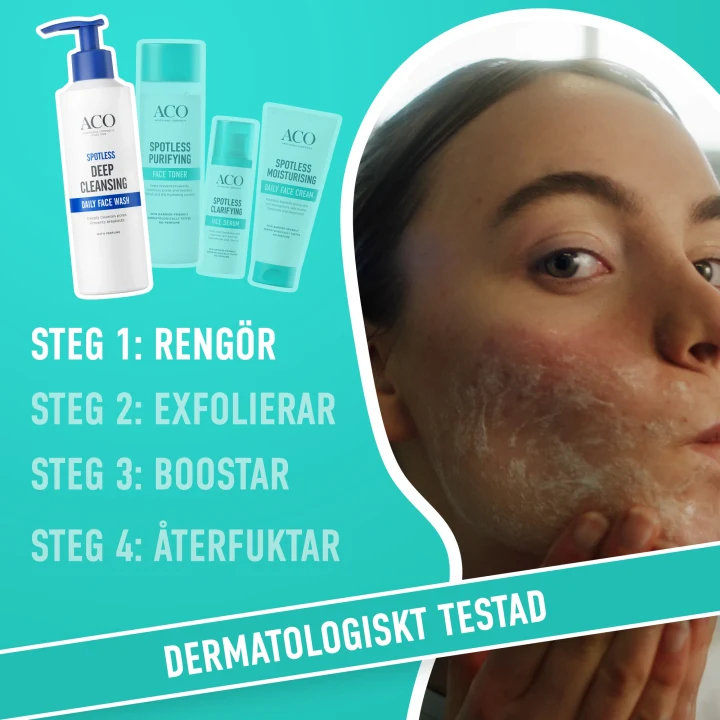 ACO Spotless Deep Cleansing Daily Face Wash 200 ml ACO