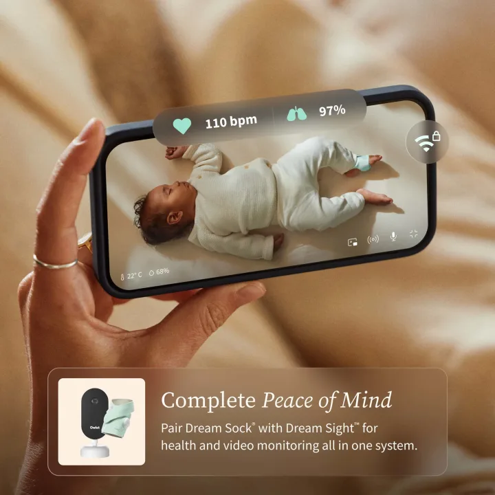 Owlet Dream Sock Bedtime Blue Owlet