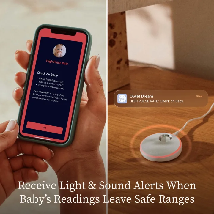 Owlet Dream Sock Bedtime Blue Owlet