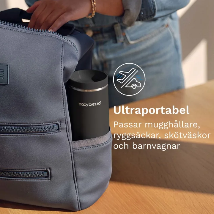 Baby Brezza Superfast Portable Bottle Warmer Black Baby Brezza