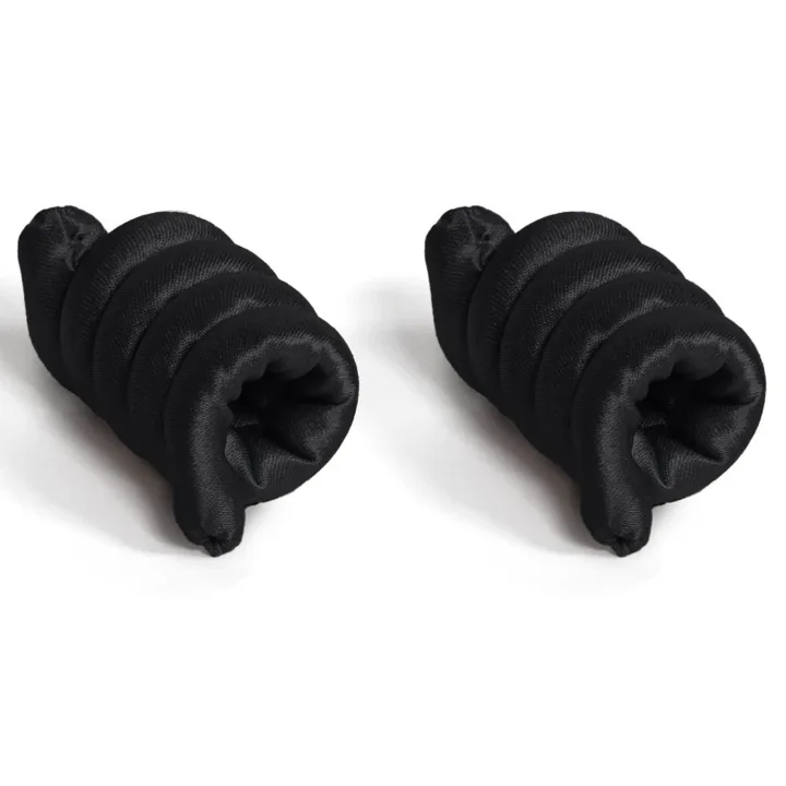 Amelie Soie Silk Toupies Black 2 st Amelie Soie