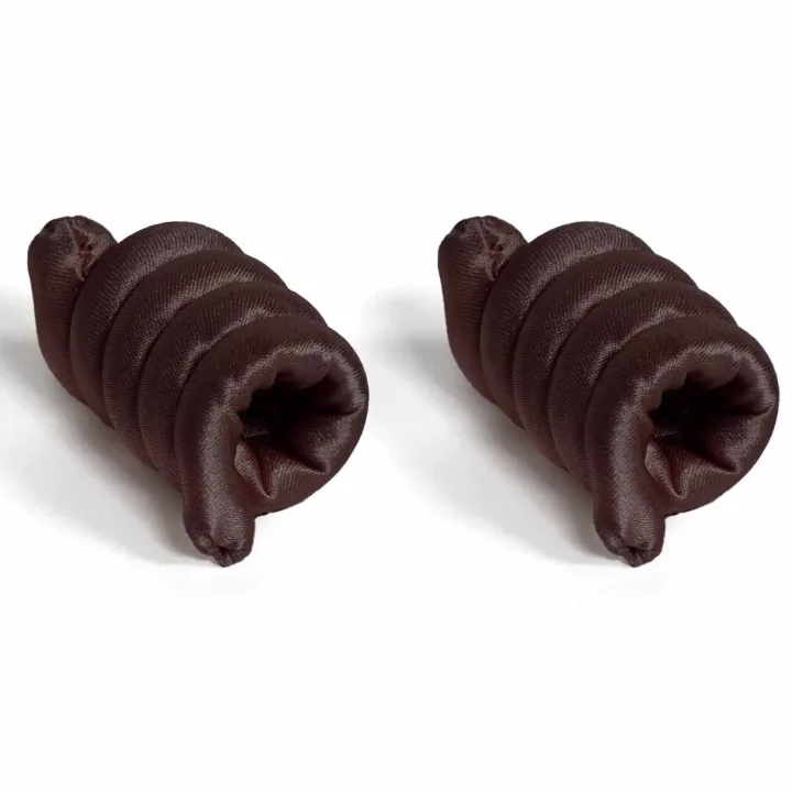 Amelie Soie Silk Toupies Brown 2 st Amelie Soie