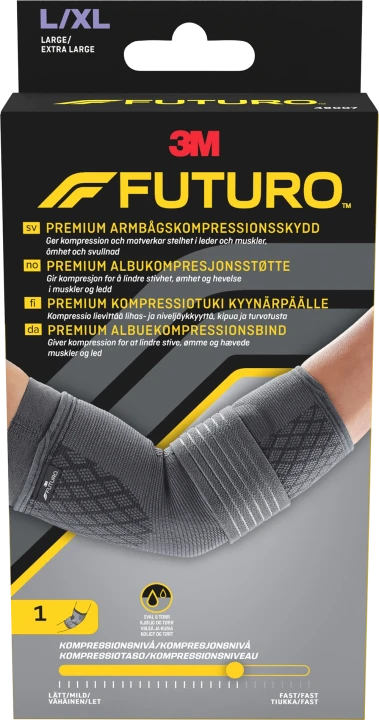 Futuro Premium Armbågskompressionsskydd L/XL Futuro
