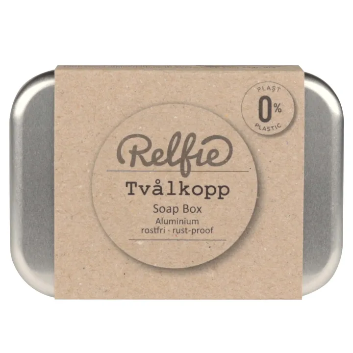 Relfie Tvålkopp Rostfritt Aluminium Relfie