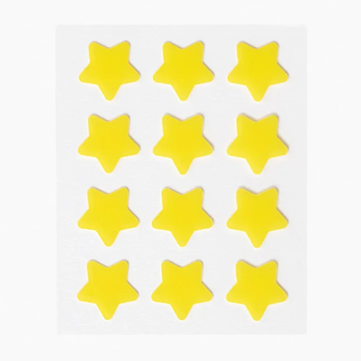 Peggy World Blemish Patches Hearts and Stars Yellow 24 st Peggy World