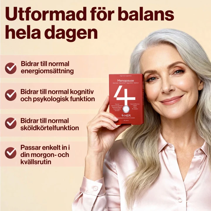 4HER Menopause 60 tabletter 4HER