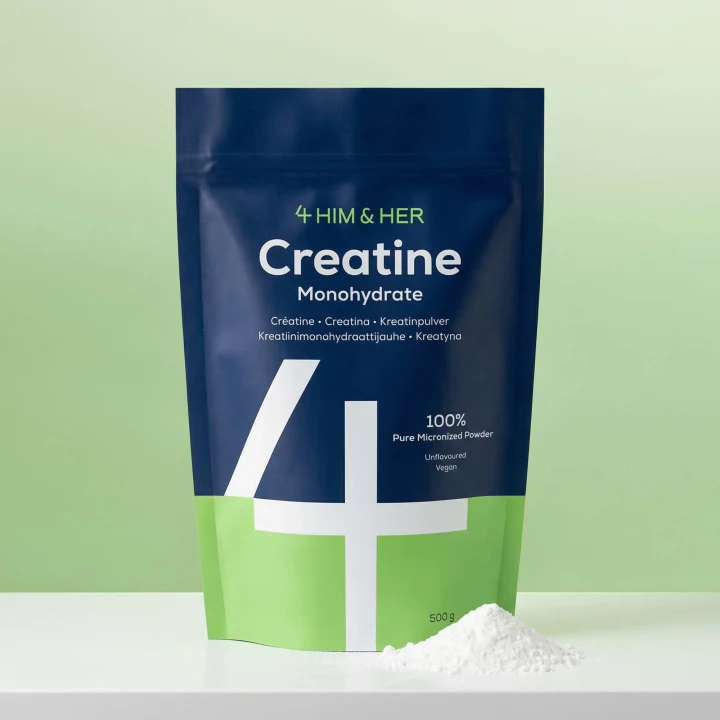 4Him&Her Creatine Monohydrate Kreatinpulver 500 g 4Him&Her