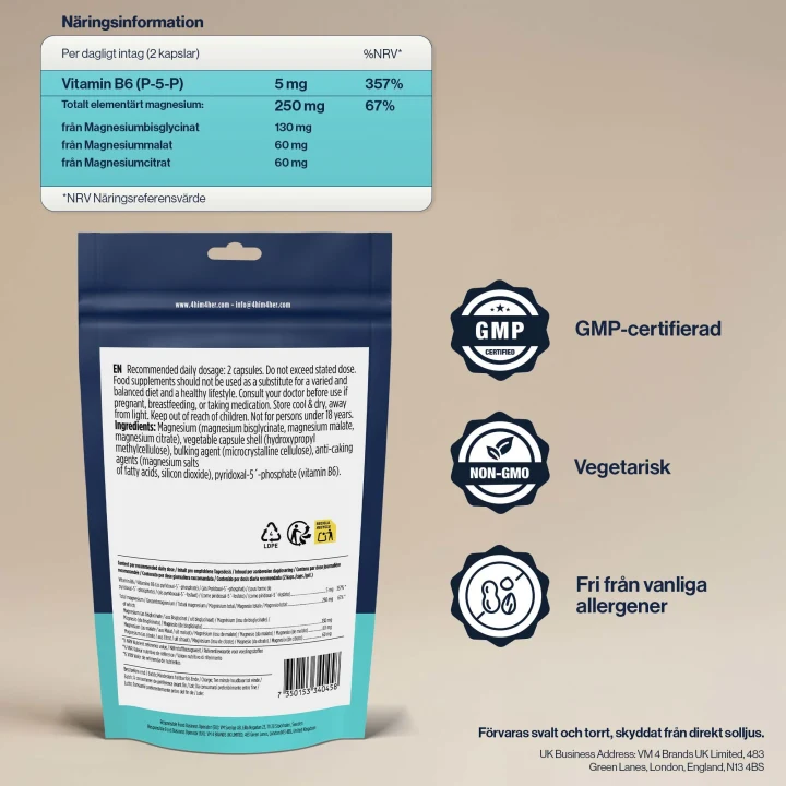 4Him&Her Magnesium Glycinate Complex 90 st 4Him&Her