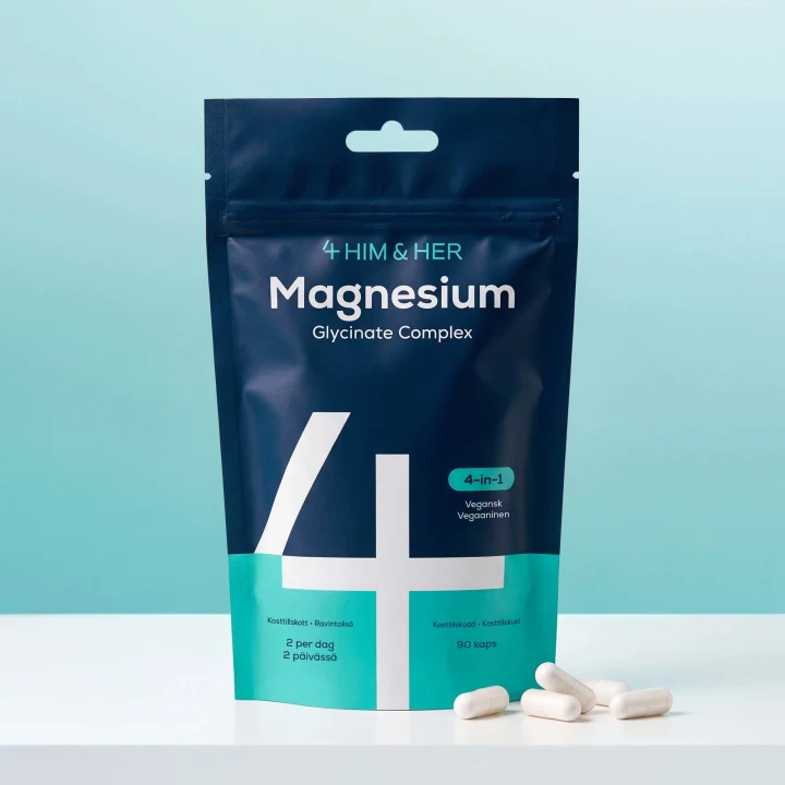 4Him&Her Magnesium Glycinate Complex 90 st 4Him&Her