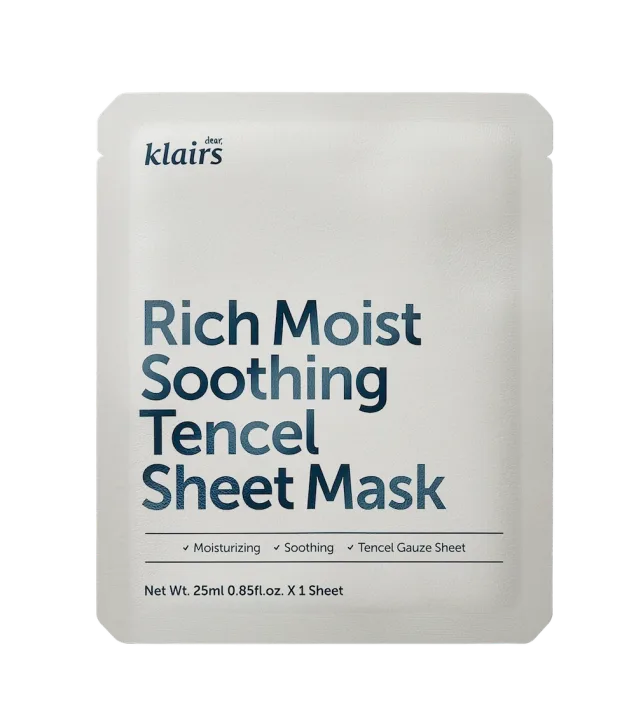 Klairs Rich Moist Soothing Tencel Sheet Mask 25 ml Klairs