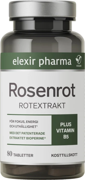 Elexir Pharma Rosenrot 80 tabletter Elexir Pharma