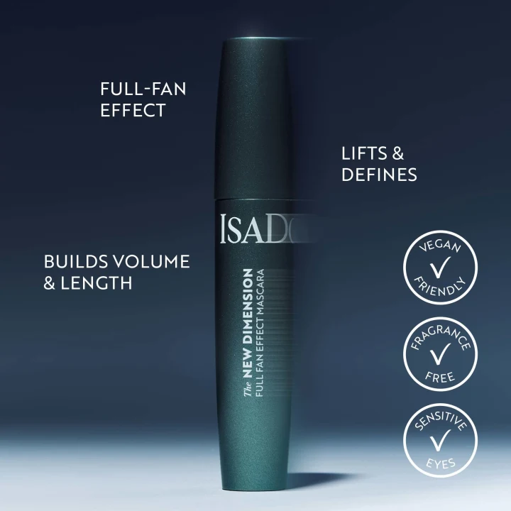 IsaDora The New Dimension Mascara 01 Black 11 ml IsaDora