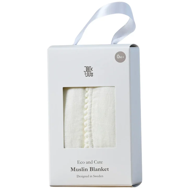 Jack o Juno Pom Pom Muslinfilt 1-pack Tofu Jack o Juno