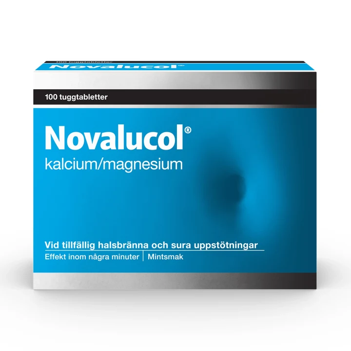 Novalucol tuggtablett 100 st Novalucol